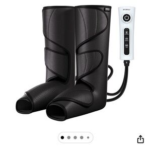 Cincom Black Leg compression /Massager with Remote Control. New without box!